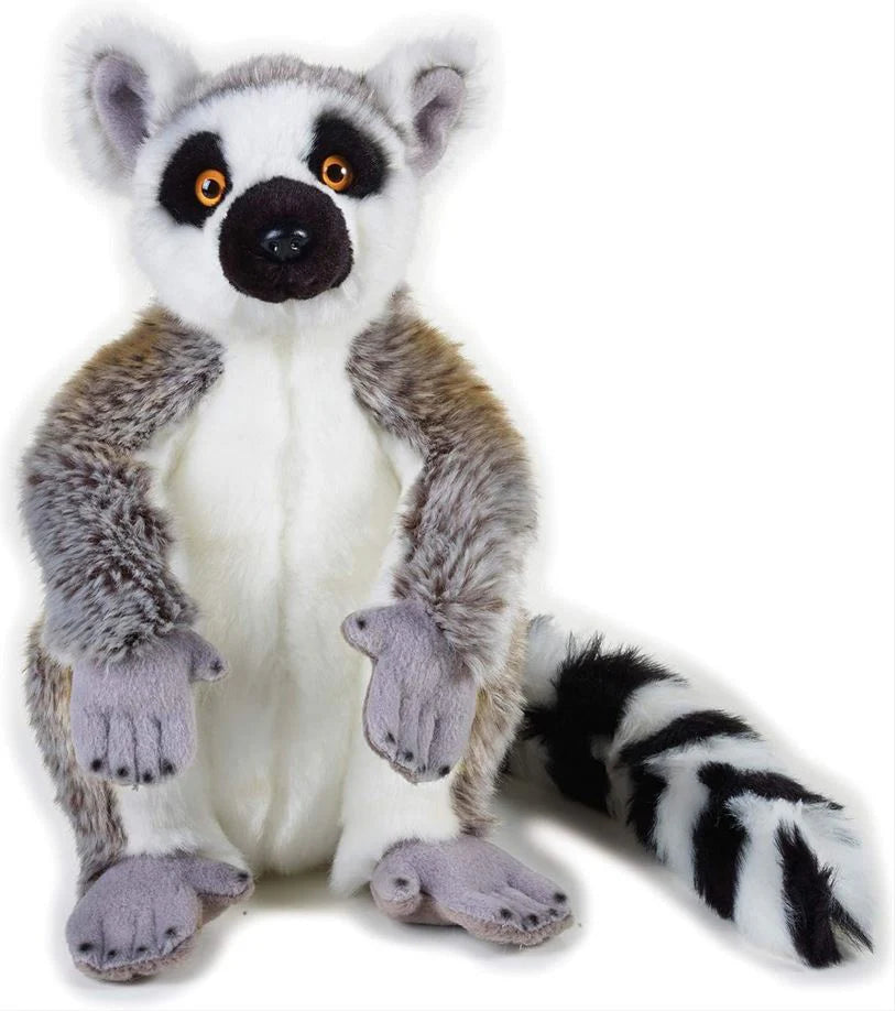 Maky, le lémur catta en peluche
